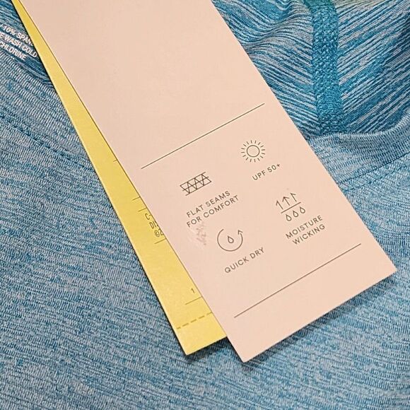 Boys' Size L (12/14) Quick Dry UPF 50+ Short Sleeve Swim T-Shirt - all in Motion - Picture 5 of 5